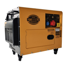 Immediate delivery with AVR 4kw 5kva portable silent diesel generator